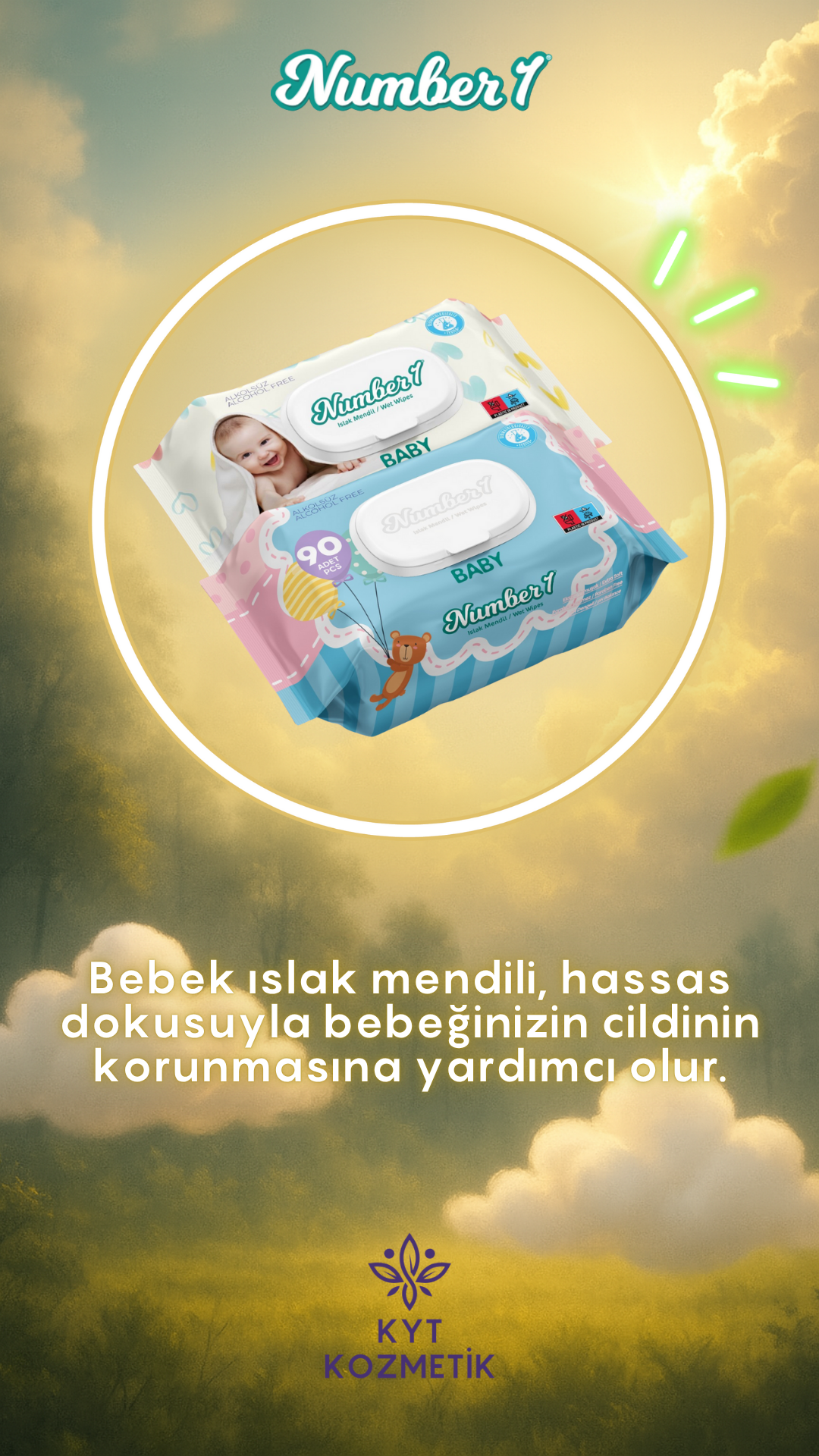 Number 1 Baby Islak Mendil