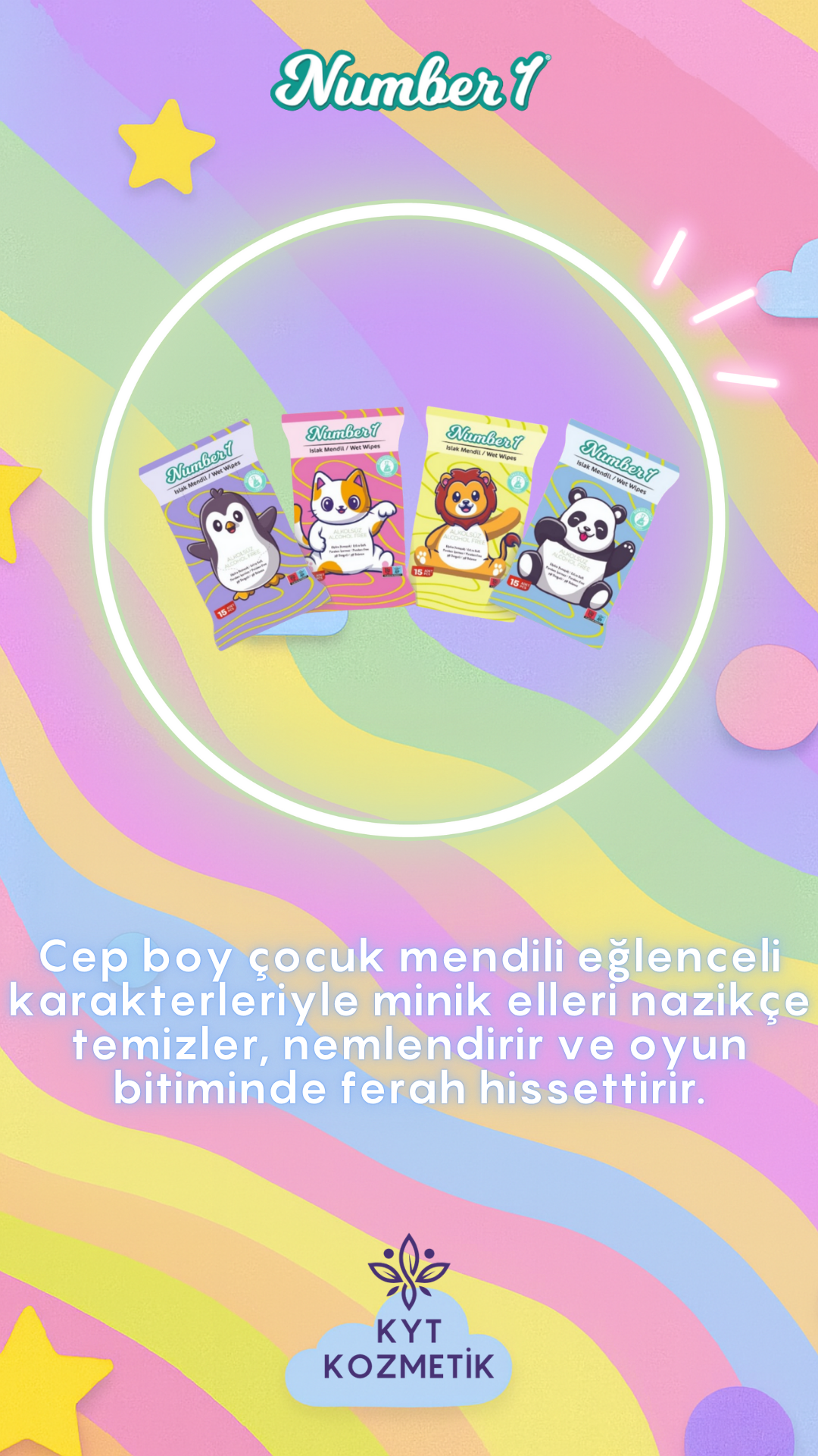 Number 1 Kids Cep Mendili