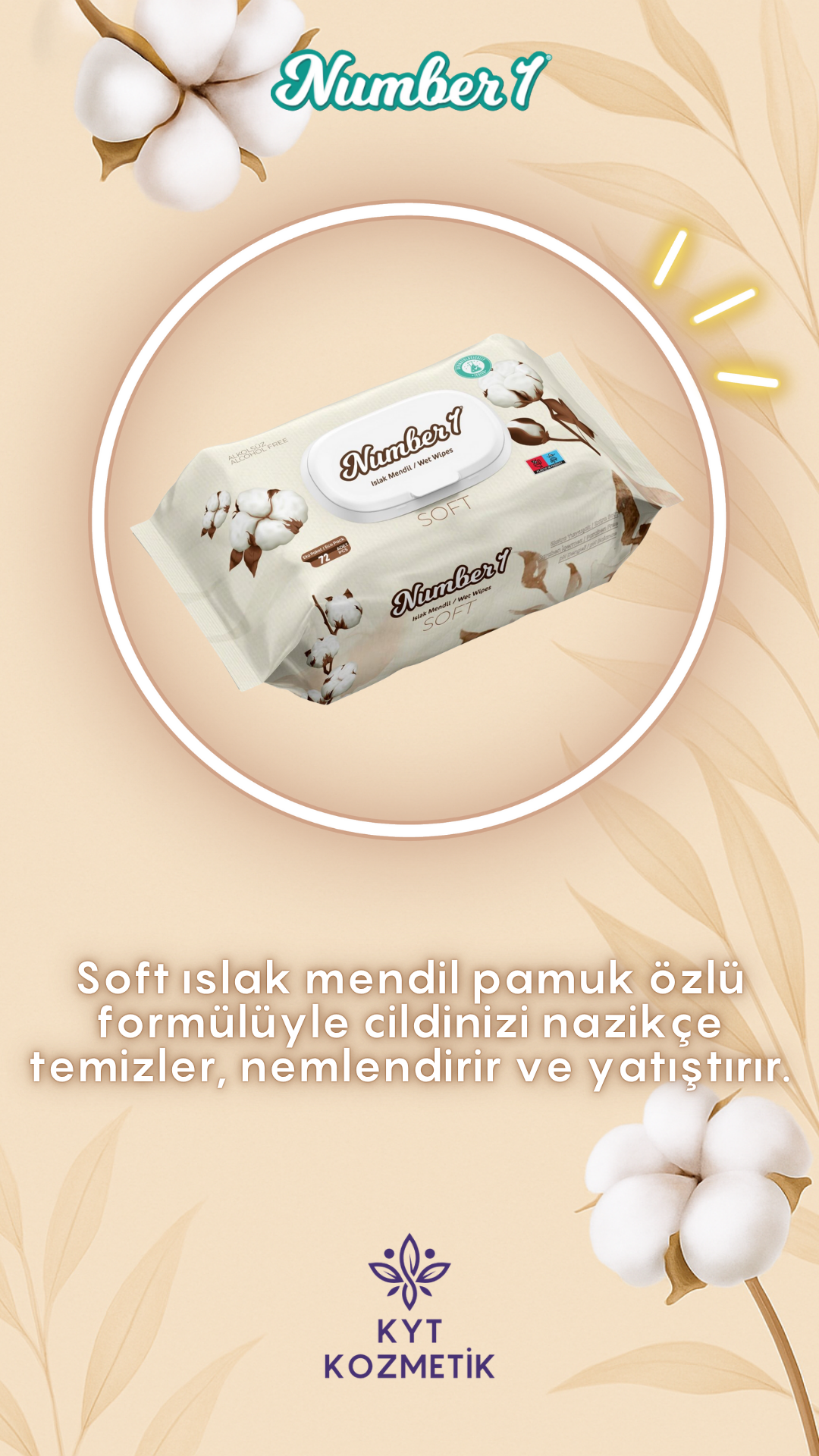 Number 1 Soft Islak Mendil